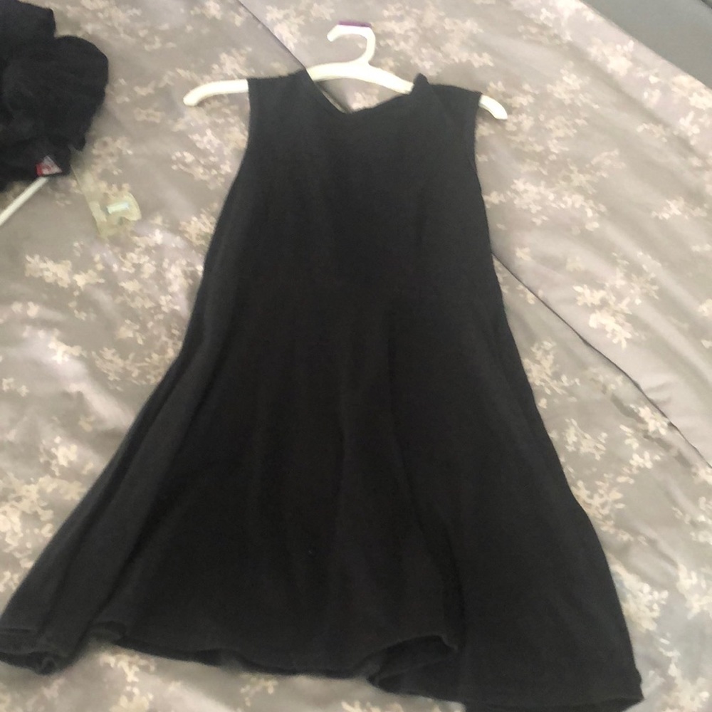 Black skater dress by Vans
